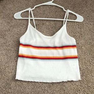 Stripped tank top
